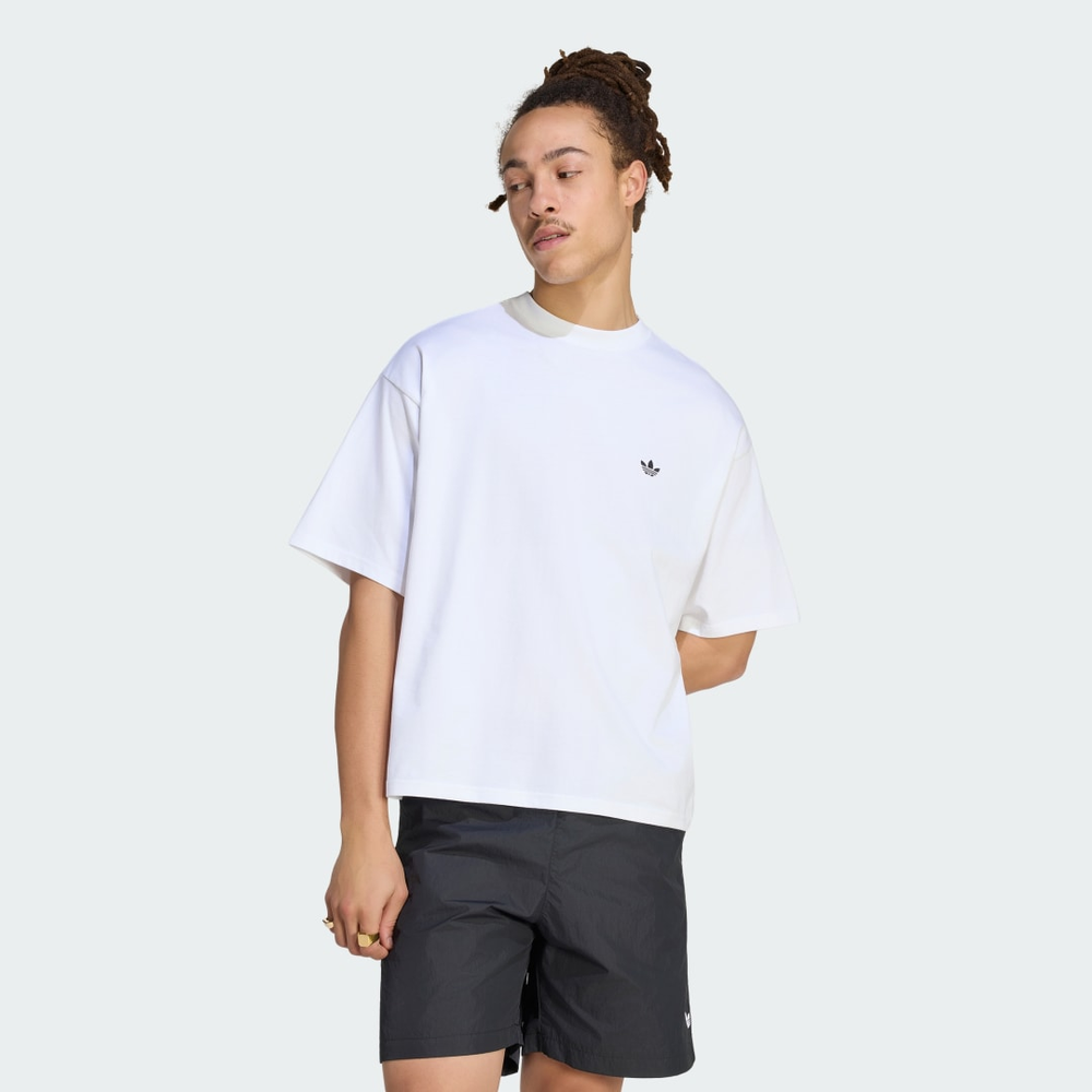 Camiseta Oversized Trefoil Essentials Homem adidas