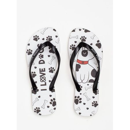 Chinelo Petite Jolie Fresh Preto/White/Dog 7 PJ6969 38 Chinelo Petite Jolie Fresh Preto/White/Dog 7 PJ6969 38
