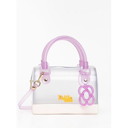 Bolsa Infantil Petite Jolie Mini Bloom Translúcido PJ11156IN Bolsa Infantil Petite Jolie Mini Bloom Translúcido PJ11156IN