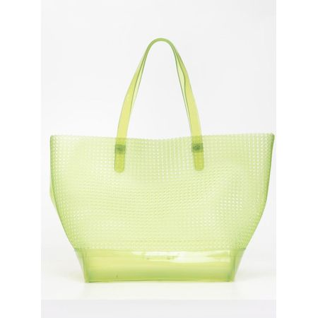 Bolsa Petite Jolie Ibiza Limão Translúcido PJ10734B Bolsa Petite Jolie Ibiza Limão Translúcido PJ10734B