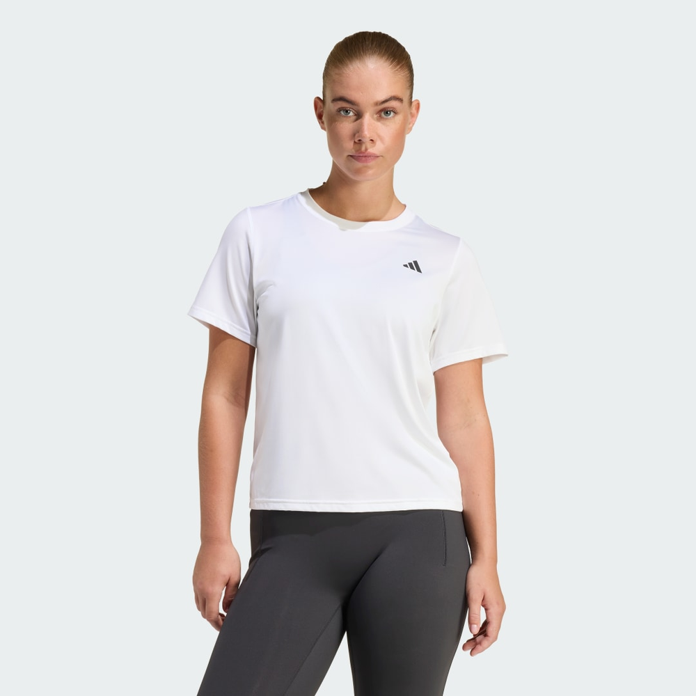 Camiseta Gola Careca Workout Essentials Mulher adidas