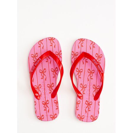 Chinelo Petite Jolie Fresh In Tomate/Laço 1 PJ6969IN 25-6 Chinelo Petite Jolie Fresh In Tomate/Laço 1 PJ6969IN 25-6