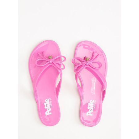 Chinelo Infantil Petite Jolie Lucky In Chiclete PJ7356IN 25 Chinelo Infantil Petite Jolie Lucky In Chiclete PJ7356IN 25