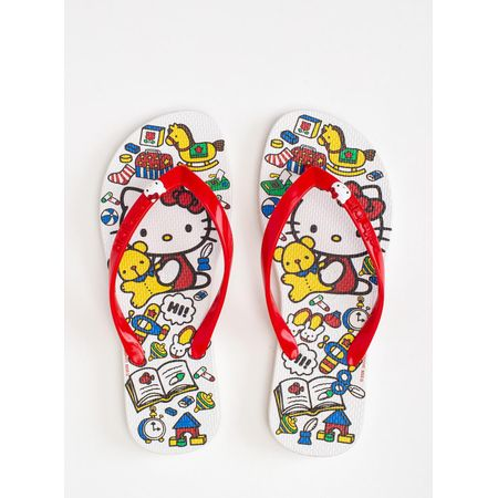 Chinelo Hello Kitty Tomate/Hello Kitty 18 PJ7206HK 33-4 Chinelo Hello Kitty Tomate/Hello Kitty 18 PJ7206HK 33-4