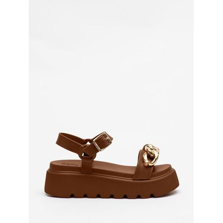 Sandália Petite Jolie Wish Chocolate PJ7583 33-4 Sandália Petite Jolie Wish Chocolate PJ7583 33-4