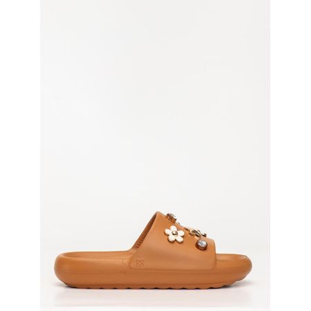 Chinelo Slide Petite Jolie Hug Doce De Leite PJ7733 33-4 Chinelo Slide Petite Jolie Hug Doce De Leite PJ7733 33-4