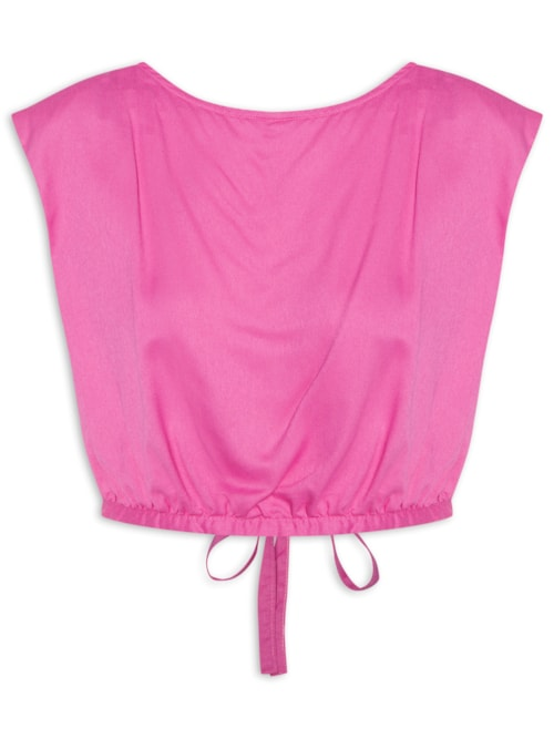 Blusa Cropped - Rosa Blusa Cropped - Rosa