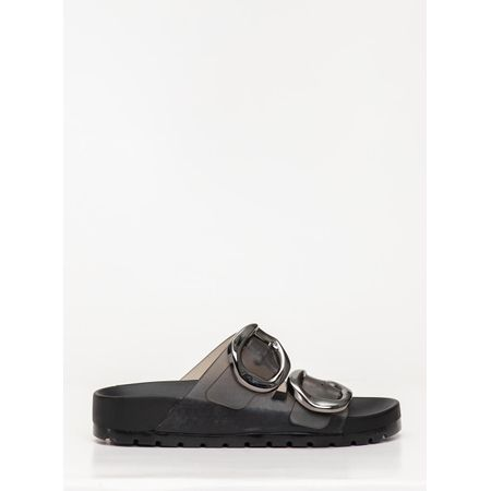 Chinelo Petite Jolie Lovin' Flat Preto Translúcido PJ7731 33-4