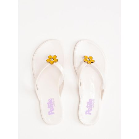 Chinelo Infantil Petite Jolie Lucky In Creme PJ7762IN 25 Chinelo Infantil Petite Jolie Lucky In Creme PJ7762IN 25