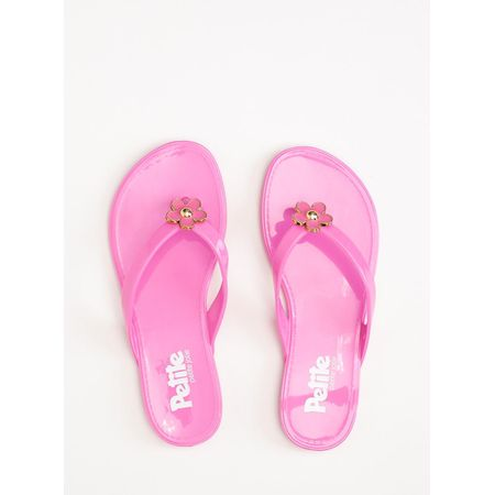 Chinelo Infantil Petite Jolie Lucky In Chiclete PJ7762IN 25 Chinelo Infantil Petite Jolie Lucky In Chiclete PJ7762IN 25