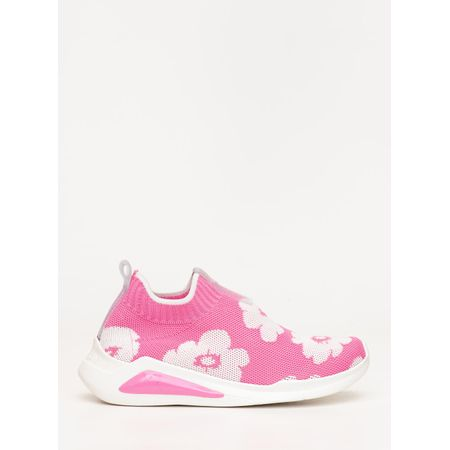 Tênis Infantil Petite Jolie Hype In Chiclete/Branco PJ7749IN 28 Tênis Infantil Petite Jolie Hype In Chiclete/Branco PJ7749IN 28