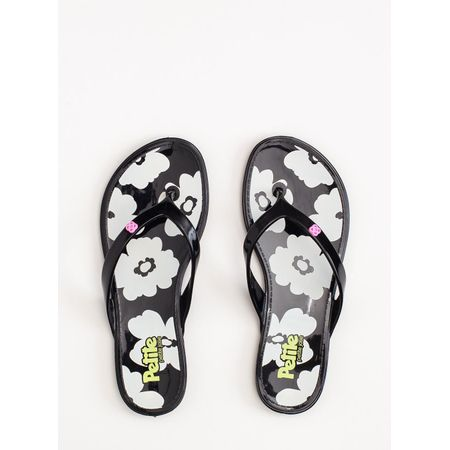 Chinelo Infantil Petite Jolie Lucky In Preto PJ7751IN 25 Chinelo Infantil Petite Jolie Lucky In Preto PJ7751IN 25