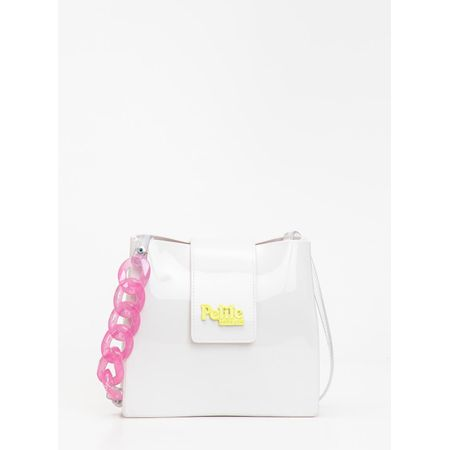 Bolsa Infantil Petite Jolie Loop In White/Pink PJ10904IN Bolsa Infantil Petite Jolie Loop In White/Pink PJ10904IN