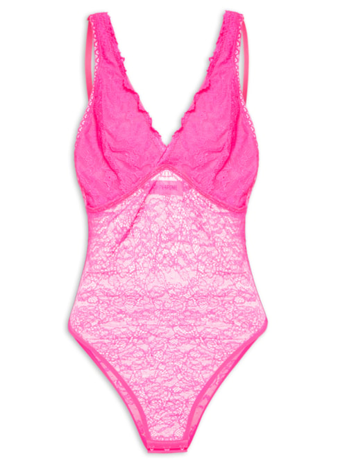 Body Frente Única - Rosa Body Frente Única - Rosa