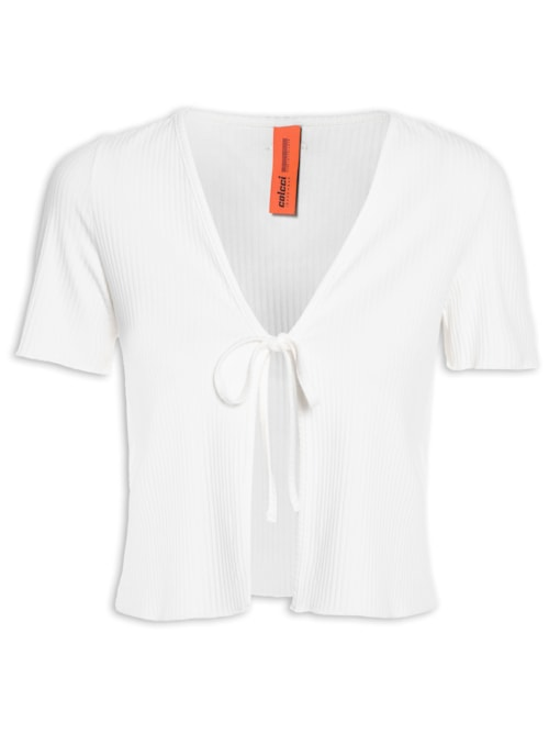 Blusa Feminina Canelada - Off White