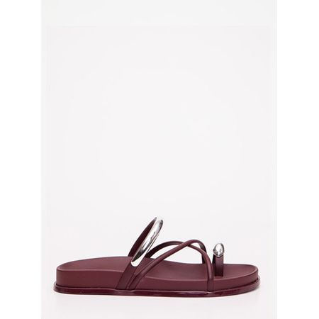 Chinelo Petite Jolie Ring Flat Berry PJ7798 33-34 Chinelo Petite Jolie Ring Flat Berry PJ7798 33-34