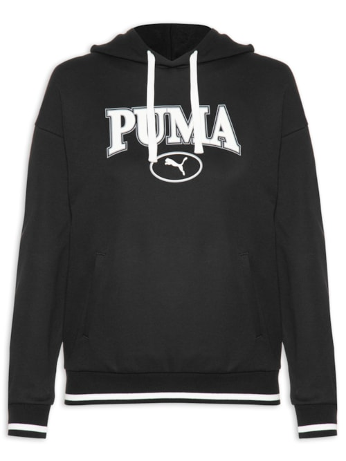 Blusa Feminina Moletom Squad - Preto