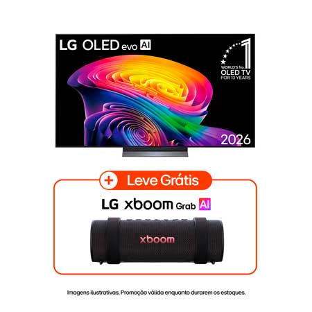 Smart TV LG OLED evo AI 4K C6 55 polegadas 2026 - OLED55C6PSA Smart TV LG OLED evo AI 4K C6 55 polegadas 2026 - OLED55C6PSA