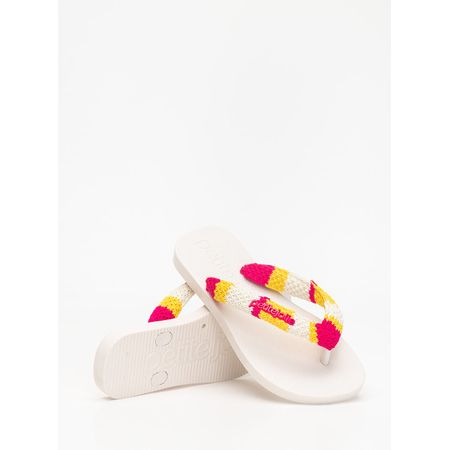 Chinelo Petite Jolie Fresh In White PJ7766IN 25-26 Chinelo Petite Jolie Fresh In White PJ7766IN 25-26