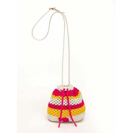 Bolsa Petite Jolie Knit Bag In Creme PJ11406IN Bolsa Petite Jolie Knit Bag In Creme PJ11406IN
