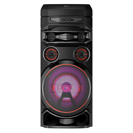 Torre de Som LG XBOOM Graves Potentes, Bass Boost, Iluminação Colorida, Karaokê, Party Speaker - RNC7 - RNC7