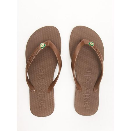 Chinelo Petite Jolie Fresh Chocolate PJ7796 35 Chinelo Petite Jolie Fresh Chocolate PJ7796 35