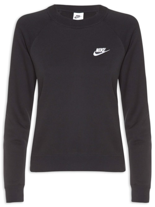 Blusa Feminina Sportswear Essential - Preto