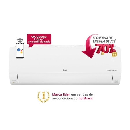 LG DUAL Inverter VOICE 36.000 Quente/Frio 220V - S4-W36R43FB LG DUAL Inverter VOICE 36.000 Quente/Frio 220V - S4-W36R43FB