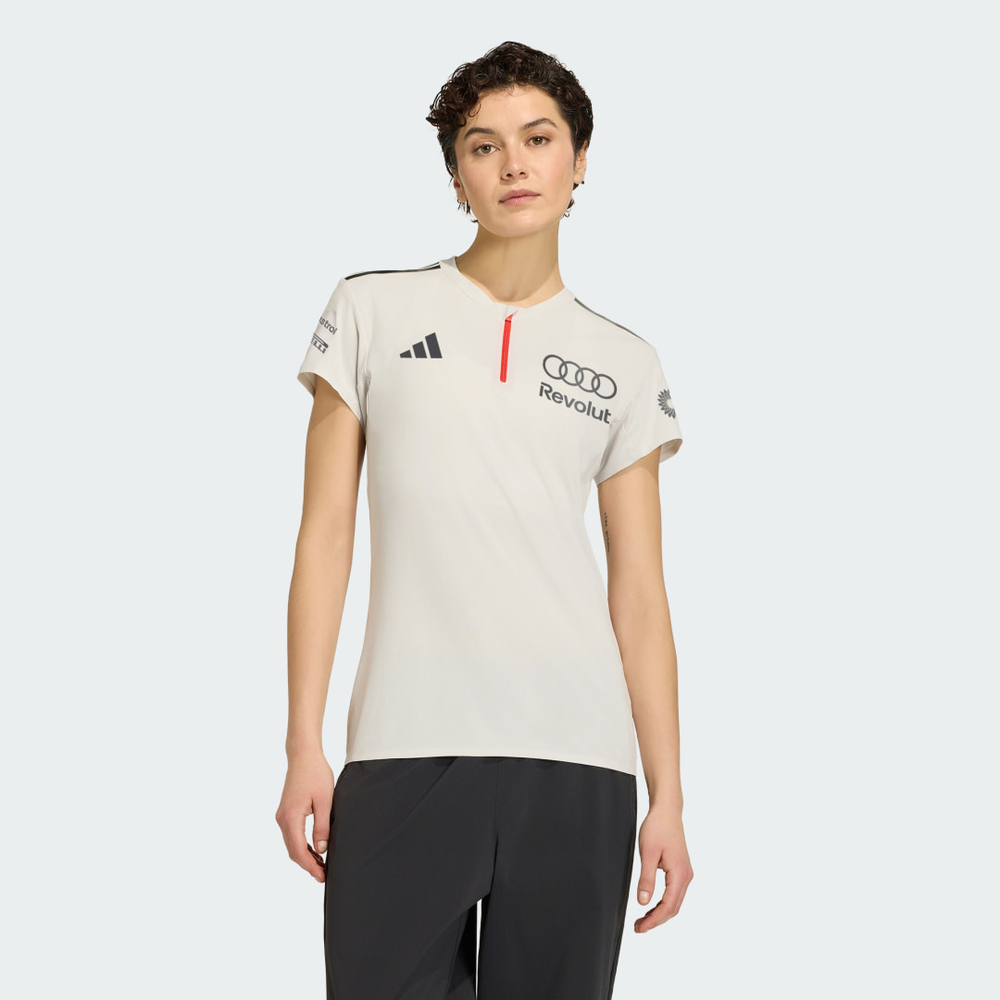 Polo Manga Curta Audi Revolut F1 Team - Engenheiros e Marketing Mulher adidas Polo Manga Curta Audi Revolut F1 Team - Engenheiros e Marketing Mulher adidas