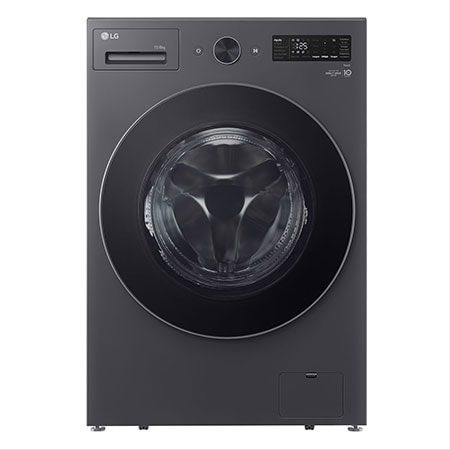Lava e Seca Smart LG 15kg Black Inox com AIDD - WD15GNTS6B