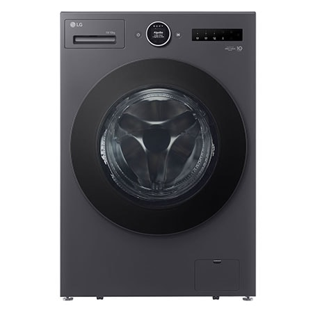 Lava e Seca Smart LG 18kg Black Inox com AIDD 2.0 - WD18GNTS6B Lava e Seca Smart LG 18kg Black Inox com AIDD 2.0 - WD18GNTS6B