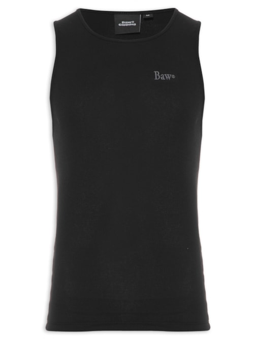 Regata Unissex Underwear Bawttanic - Preto Regata Unissex Underwear Bawttanic - Preto