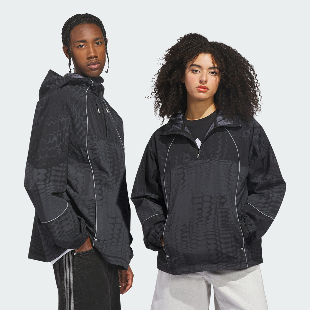 Jaqueta Aquecimento Thunder SKY Meio Fecho Zíper Unisex adidas