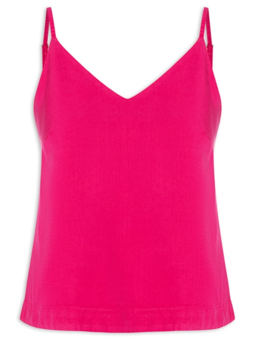 Regata Alças Tencel - Rosa Regata Alças Tencel - Rosa