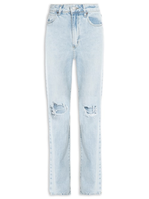 Calça Feminina Jeans 1981 Straight - Azul