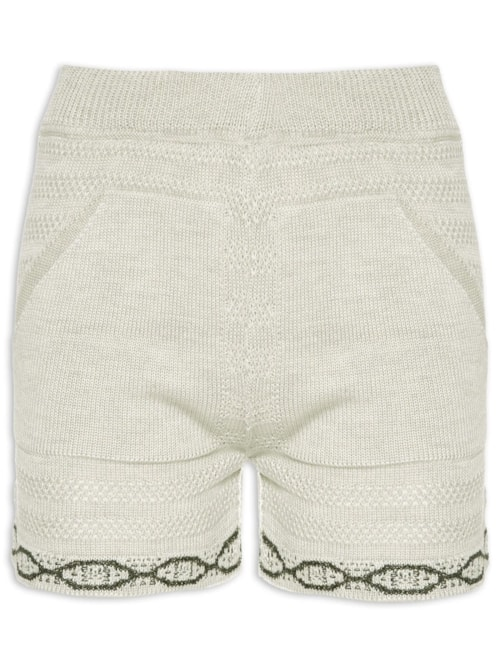Short Tricot - Bege