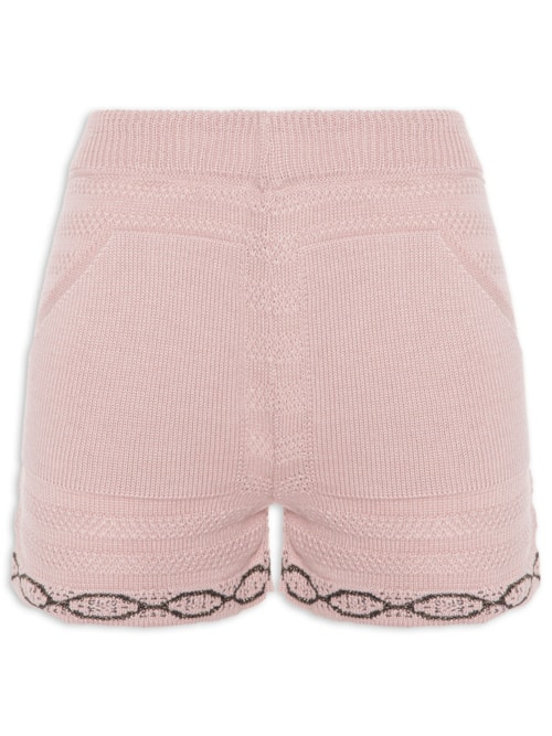 Short Feminino Tricot - Rosa