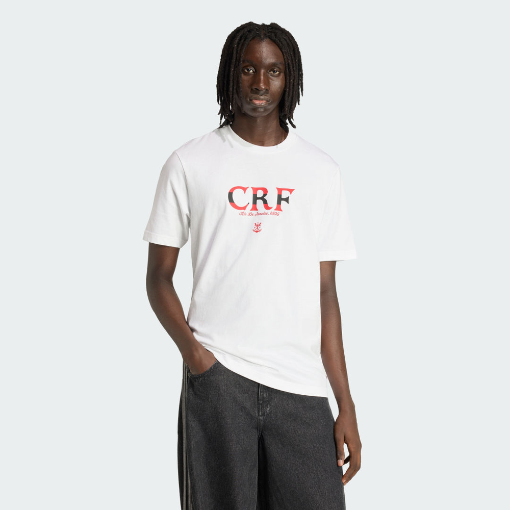 Camiseta Estampada da Temporada CR Flamengo Homem adidas