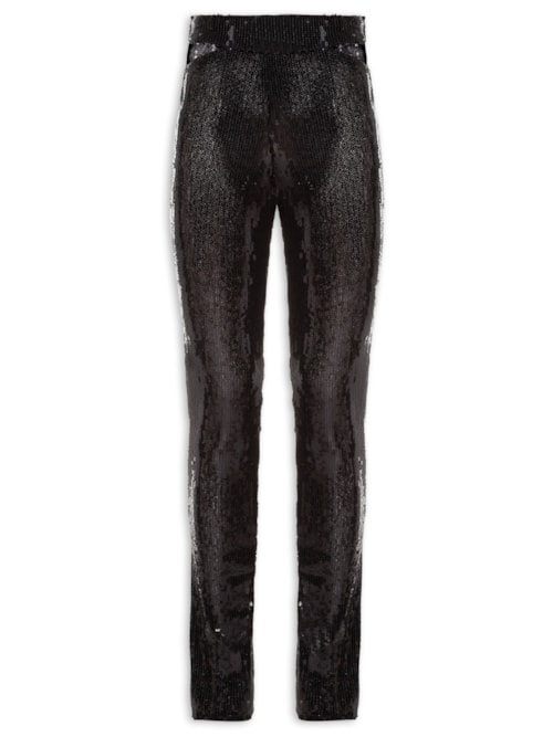 Calça Feminina Paetê - Preto