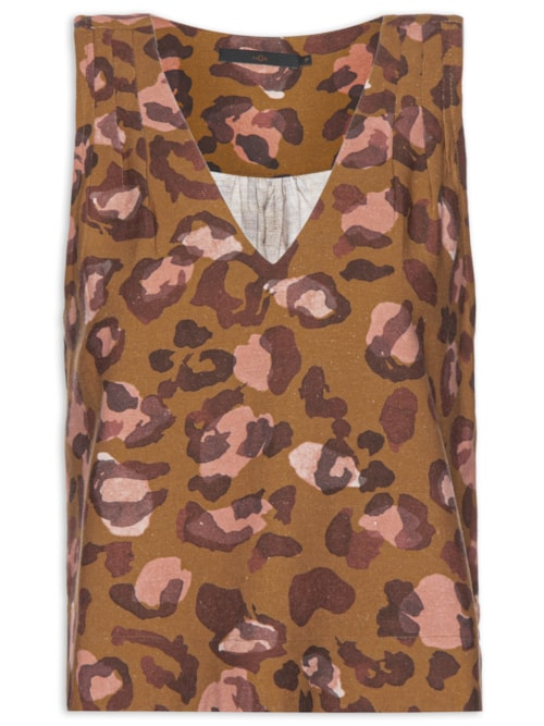 Regata Feminina Estampa Jaguar - Animal Print Regata Feminina Estampa Jaguar - Animal Print