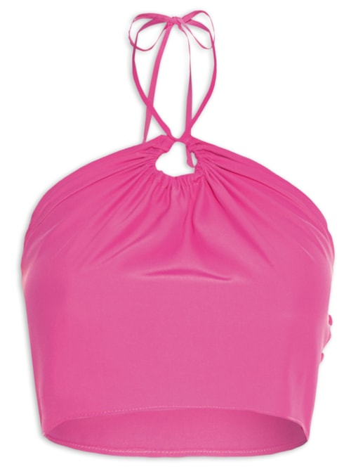 Blusa Feminina Frente Única - Rosa Blusa Feminina Frente Única - Rosa