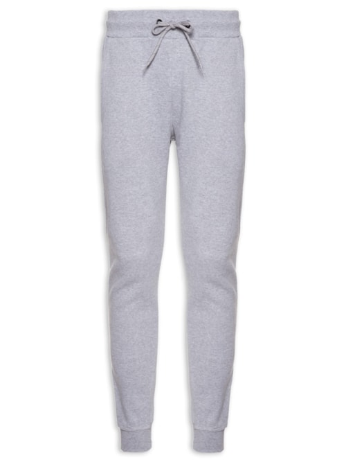 Calça Jogger Moletom - Cinza