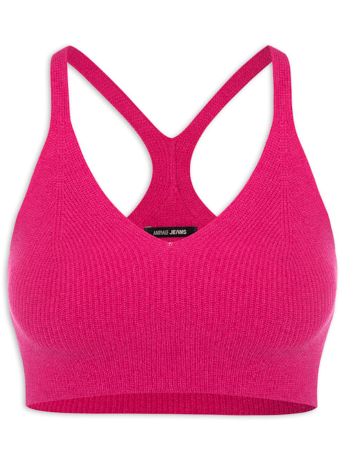 Top Tricot Costas Nadador - Rosa Top Tricot Costas Nadador - Rosa
