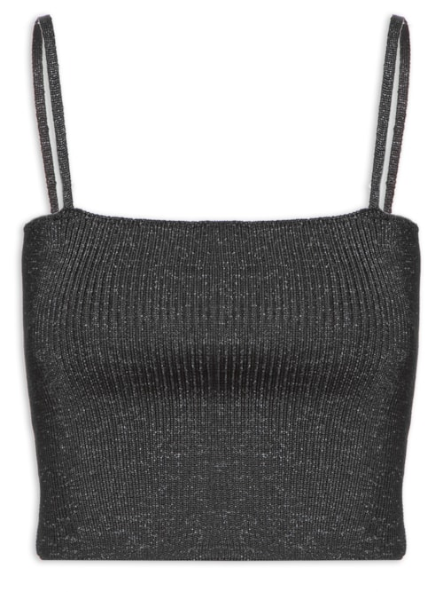 Top Tricot - Preto Top Tricot - Preto