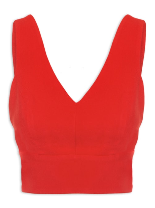 Top Danila - Vermelho Top Danila - Vermelho