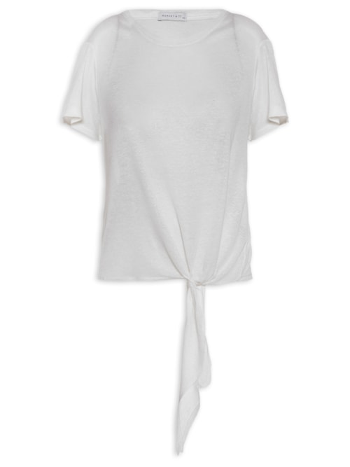 Camiseta Amarração - Branco