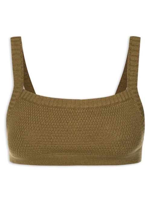 Top Tricot - Marrom