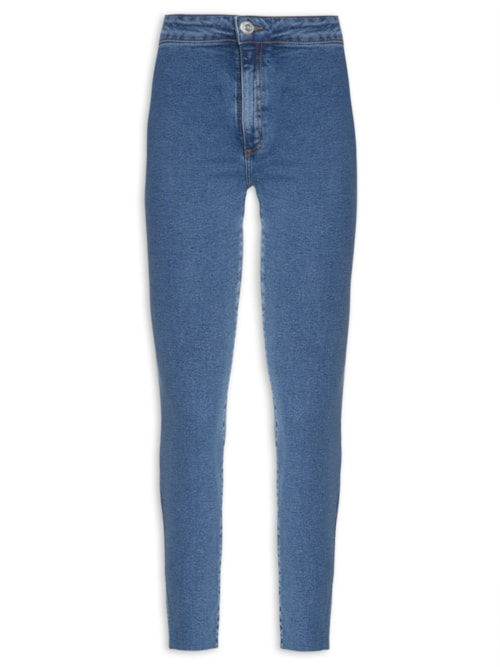 Calça Feminina Jeans Jegging - Azul