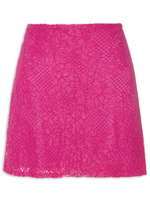 Saia Renda - Rosa Saia Renda - Rosa