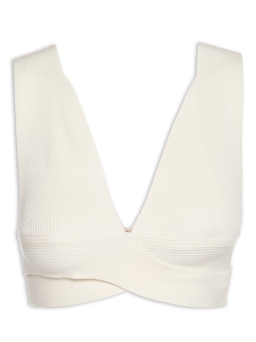 Top Tricot - Off White Top Tricot - Off White